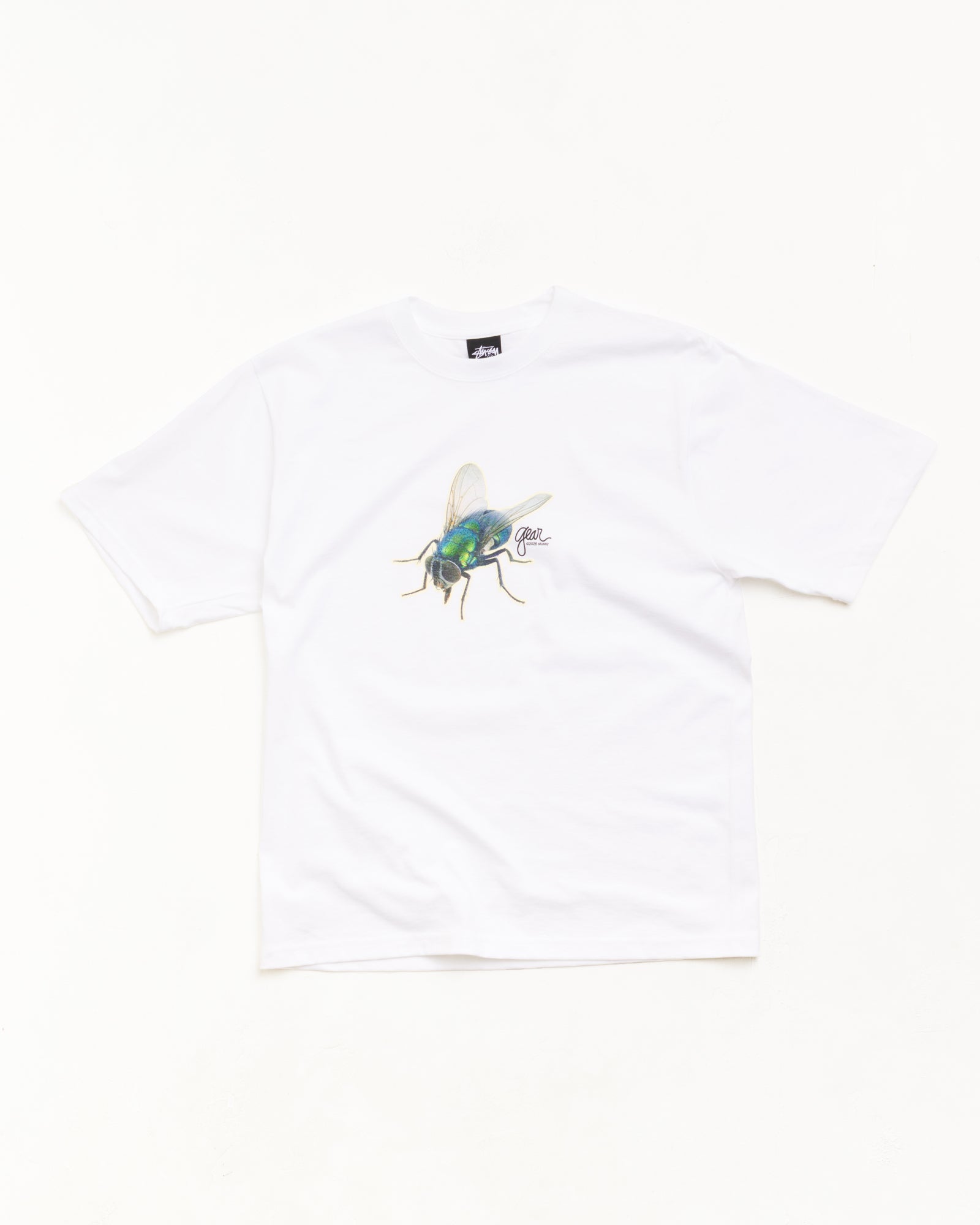Fly Gear Tee Unisex Short Sleeve In White