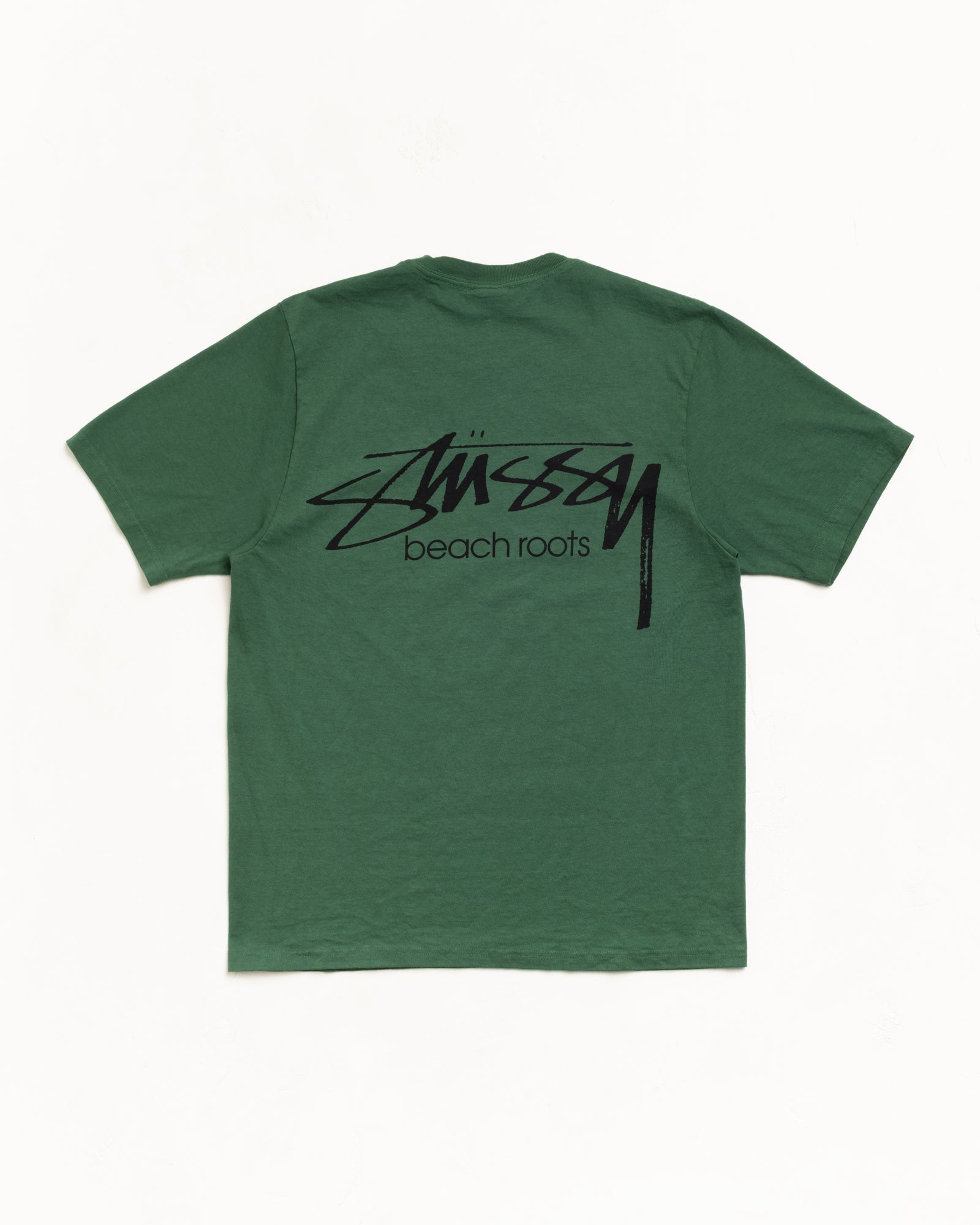 PORTER Stussy キーホルダー グリーン Beach Roots Tee Pigment Dyed – Pine | Tees | Stüssy Europe