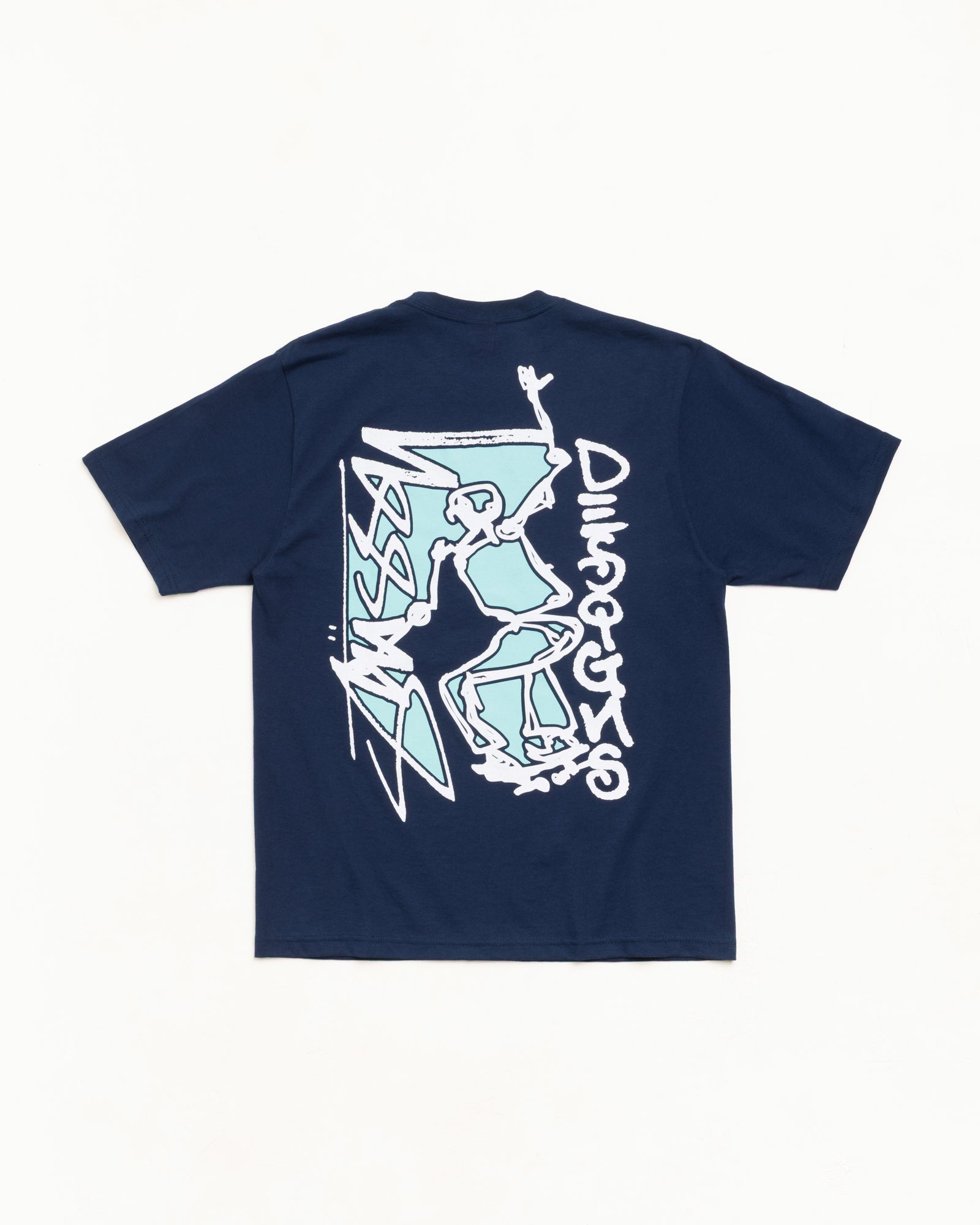 Smooth Sk8 Tee Unisex Short Sleeve In Navy