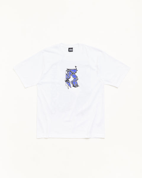Smooth Sk8 Tee Unisex Short Sleeve In White