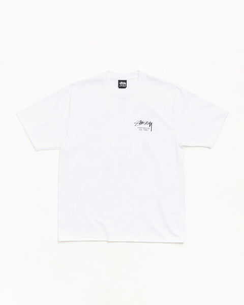 Dice Clock Tee Unisex Short Sleeve In White