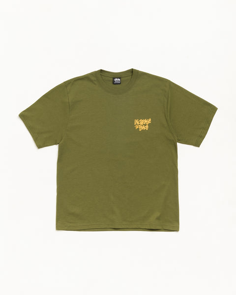 Peace Increased Tee Unisex Short Sleeve In Olive