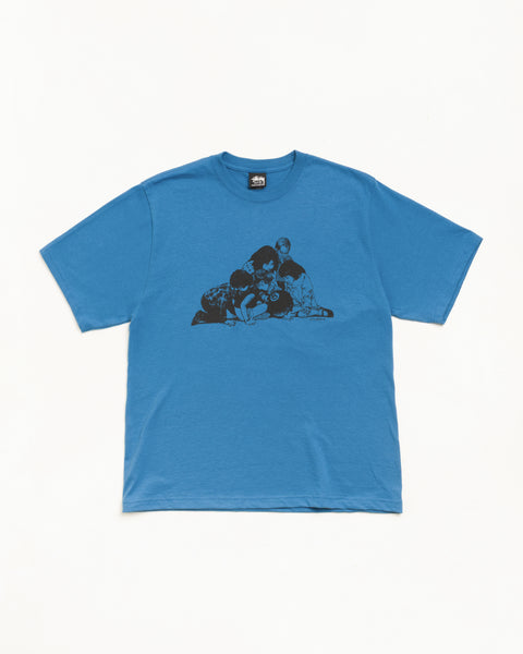 Kids Tee Unisex Short Sleeve In Blue