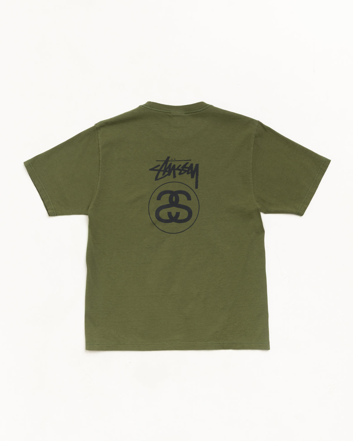 Stock Link Tee Unisex Short Sleeve In Olive