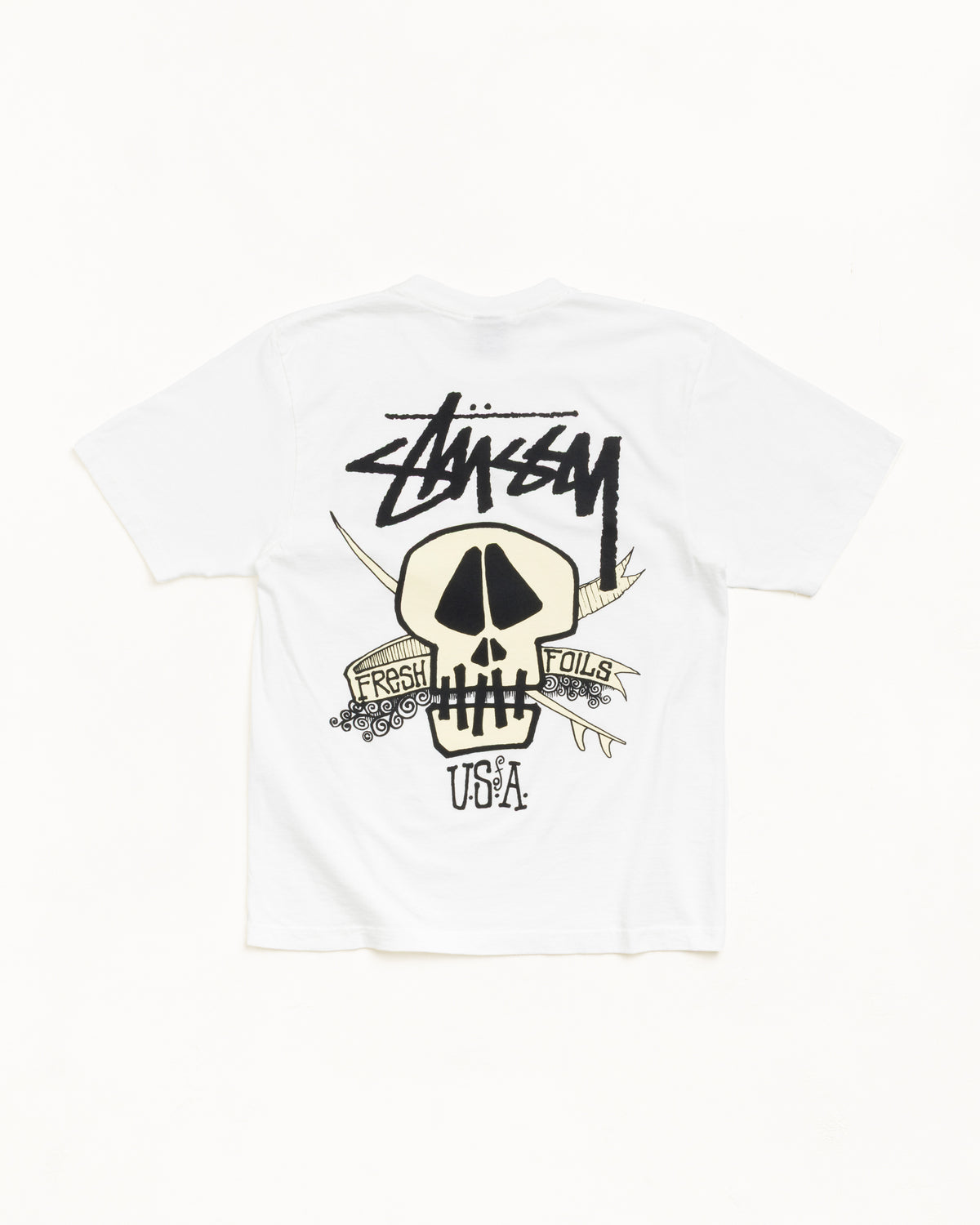 Fresh Foils Pig. Dyed Tee Unisex Short Sleeve In Natural