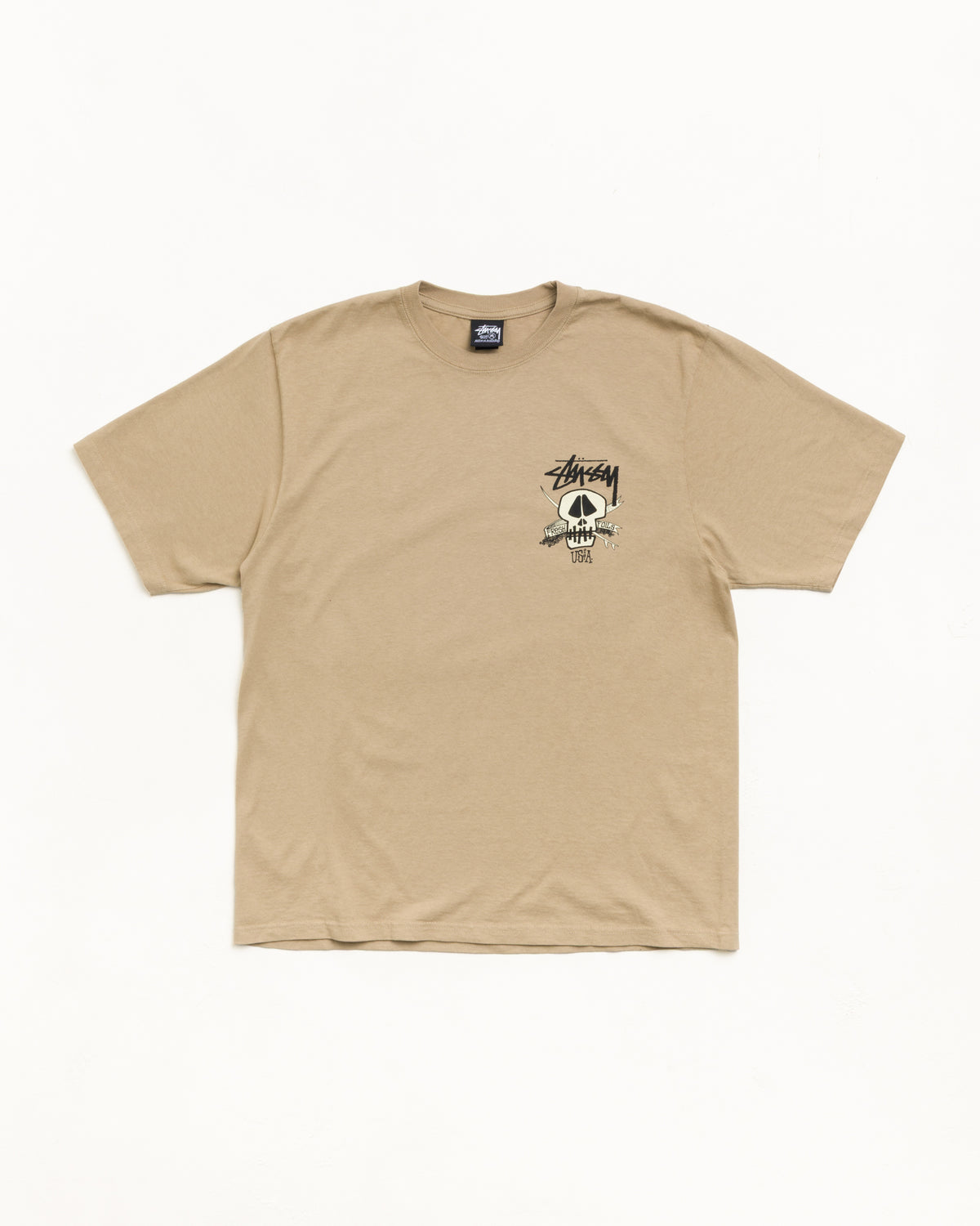 Fresh Foils Pig. Dyed Tee Unisex Short Sleeve In Rock