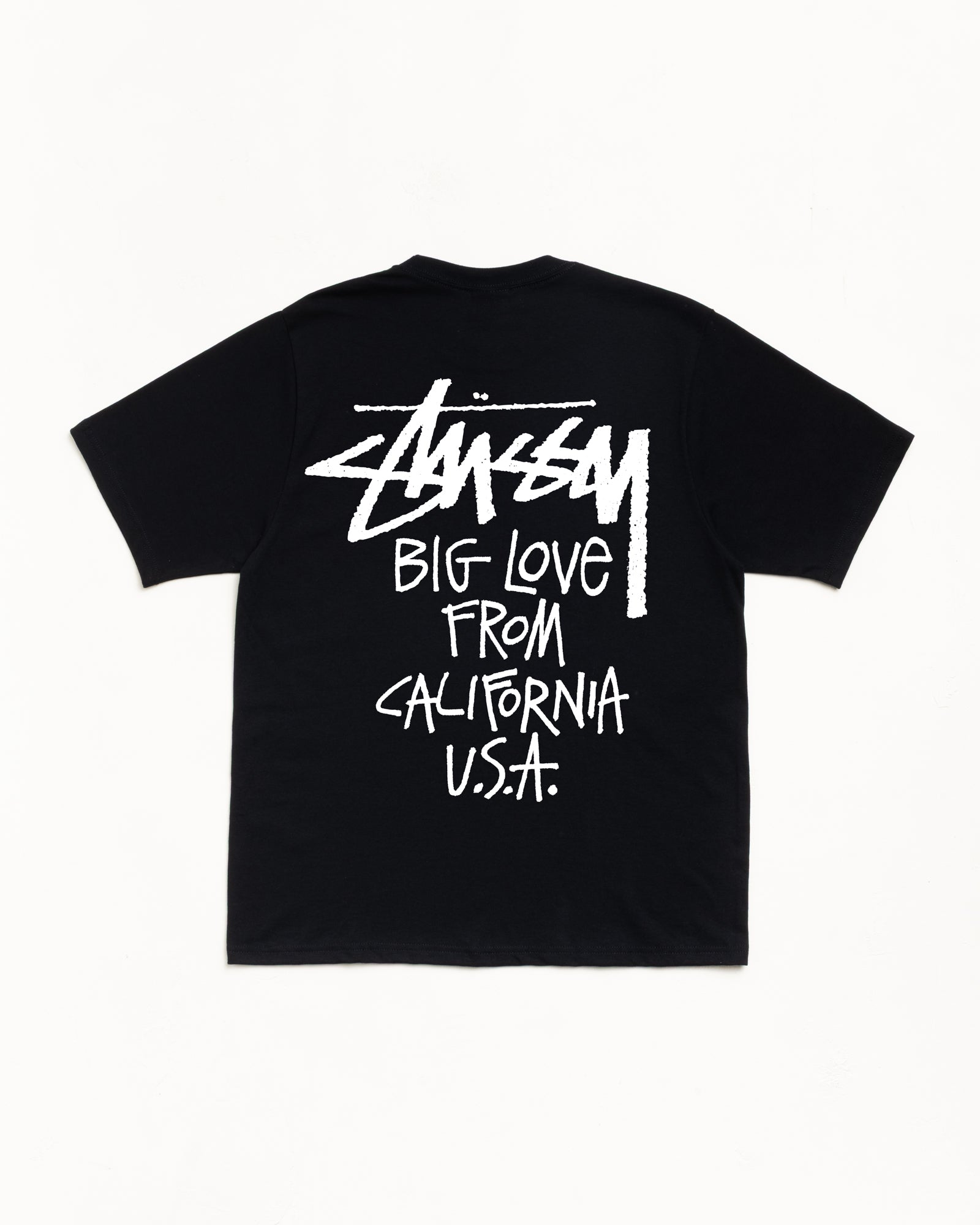 Big Love Tee Mens Short Sleeve In Black