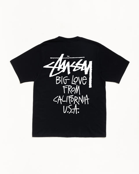 Big Love Tee Mens Short Sleeve In Black