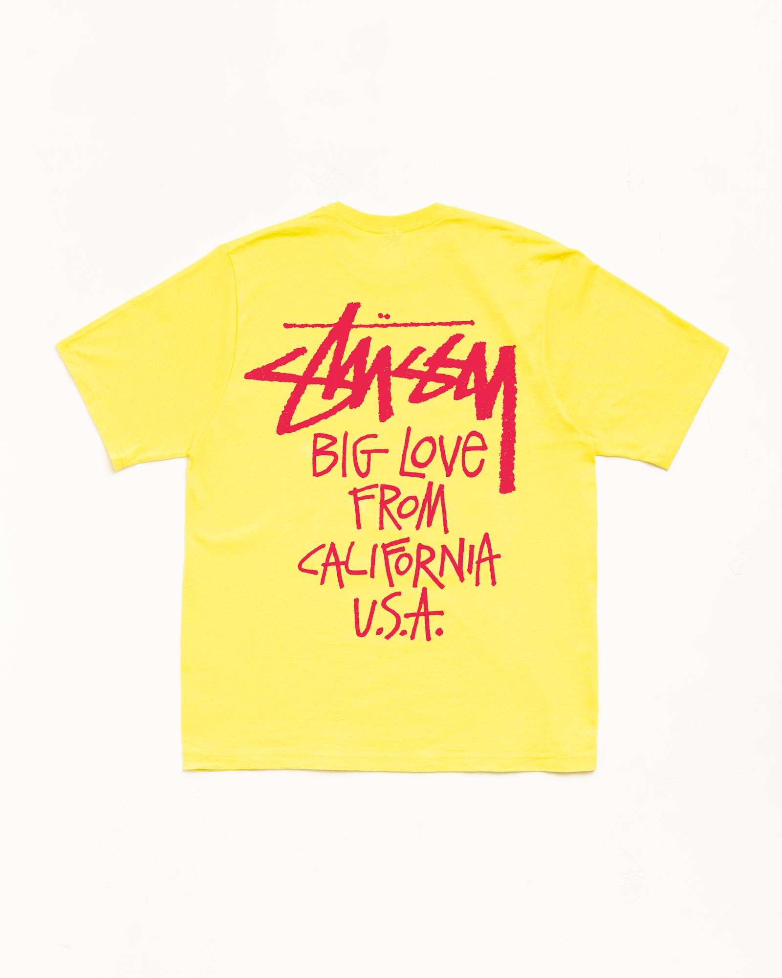 Big Love Tee – Lemon | Tees | Stüssy Europe