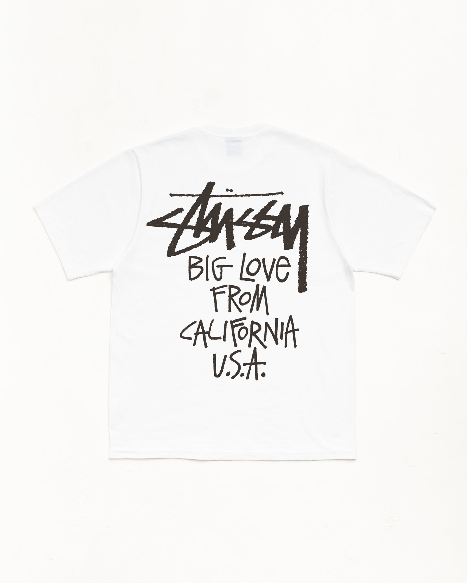 Big Love Tee Mens Short Sleeve In White