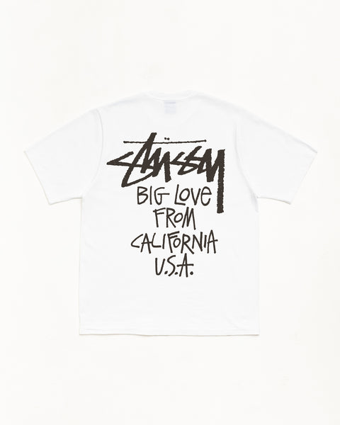 Big Love Tee Mens Short Sleeve In White