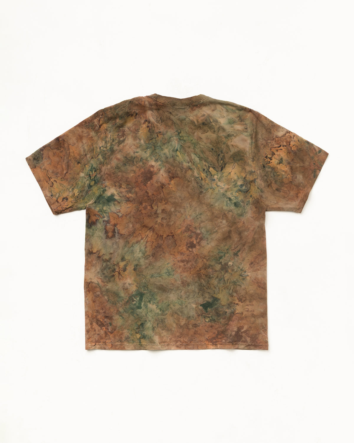 Camo Block Sport Tee Unisex Short Sleeve In Brown Camo
