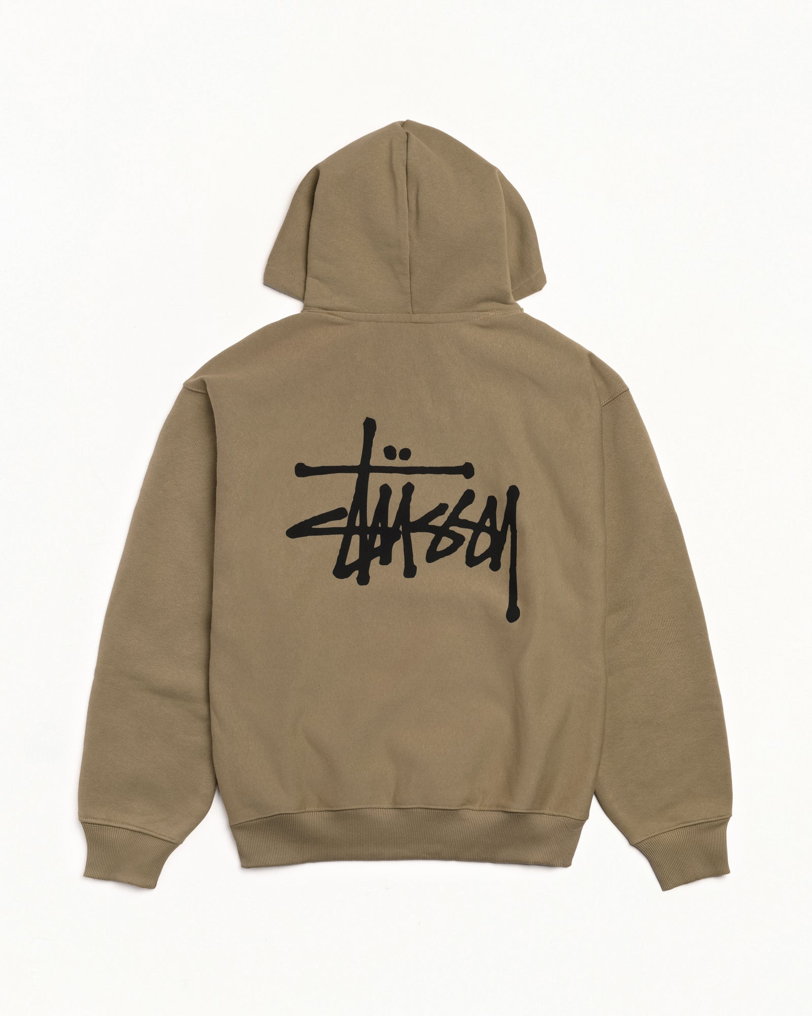 Basic Stussy Hood Mens Long Sleeve In Army