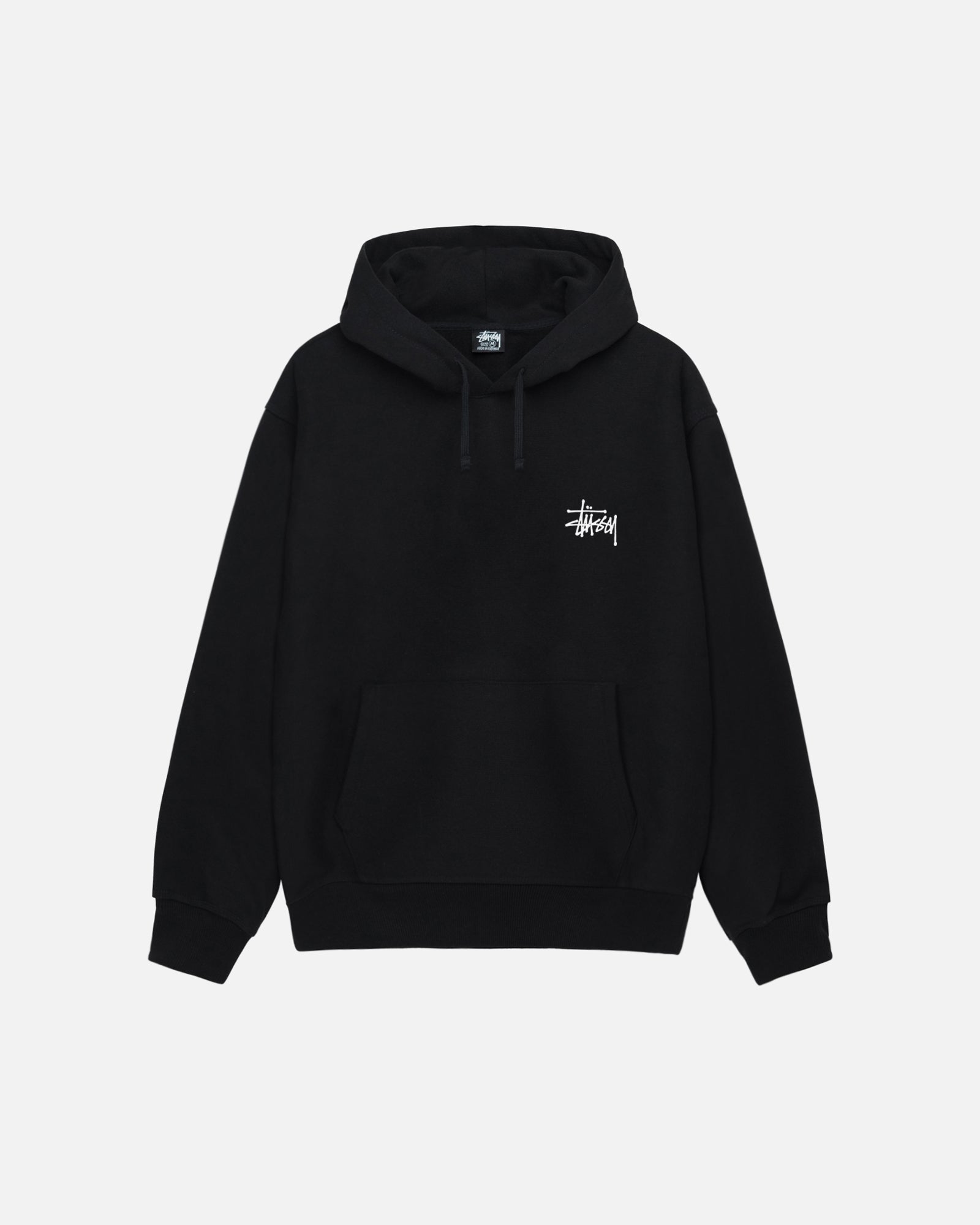 Basic Stüssy Hoodie in black – Stüssy – Stüssy Europe