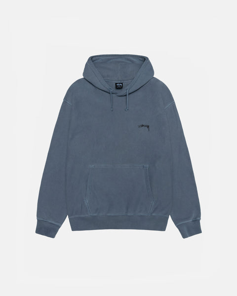 SMOOTH STOCK HOODIE PIGMENT DYED