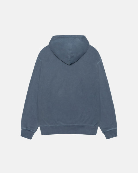 SMOOTH STOCK HOODIE PIGMENT DYED