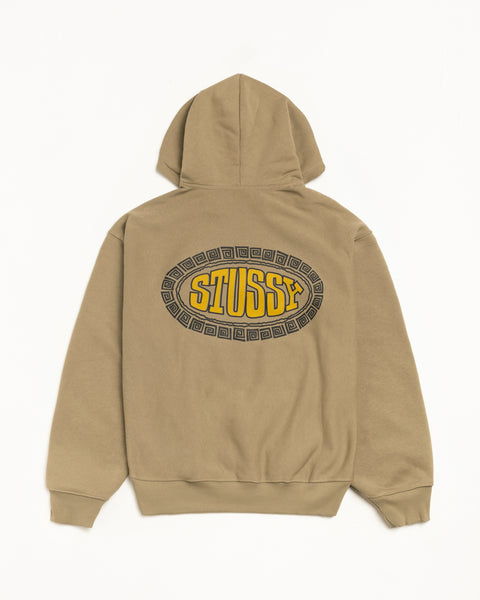 Tile Oval Hood Mens Long Sleeve In Army