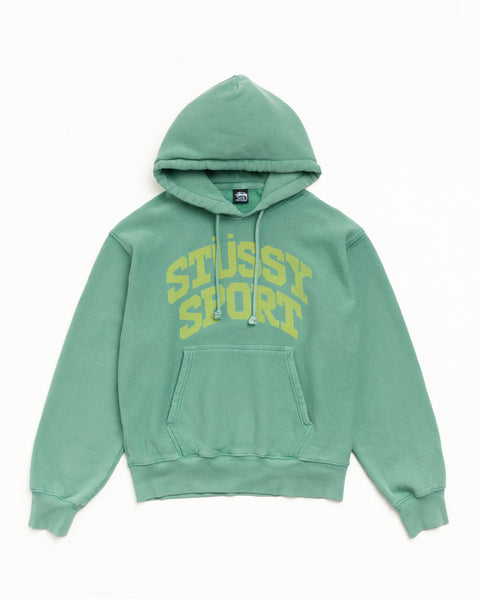 Block Sport Gar. Dyed Hood Unisex Long Sleeve In Arctic