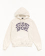 BLOCK SPORT HOODIE GARMENT DYED
