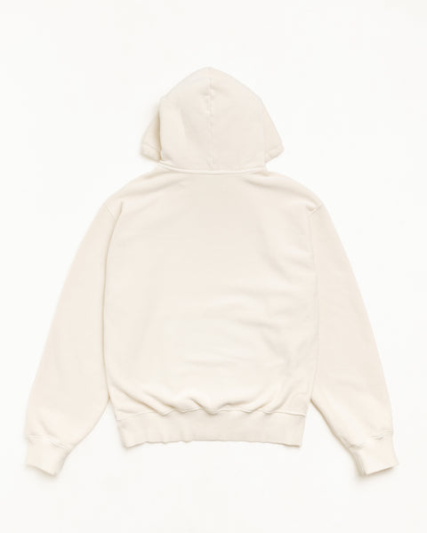 Block Sport Gar. Dyed Hood Unisex Long Sleeve In Bone