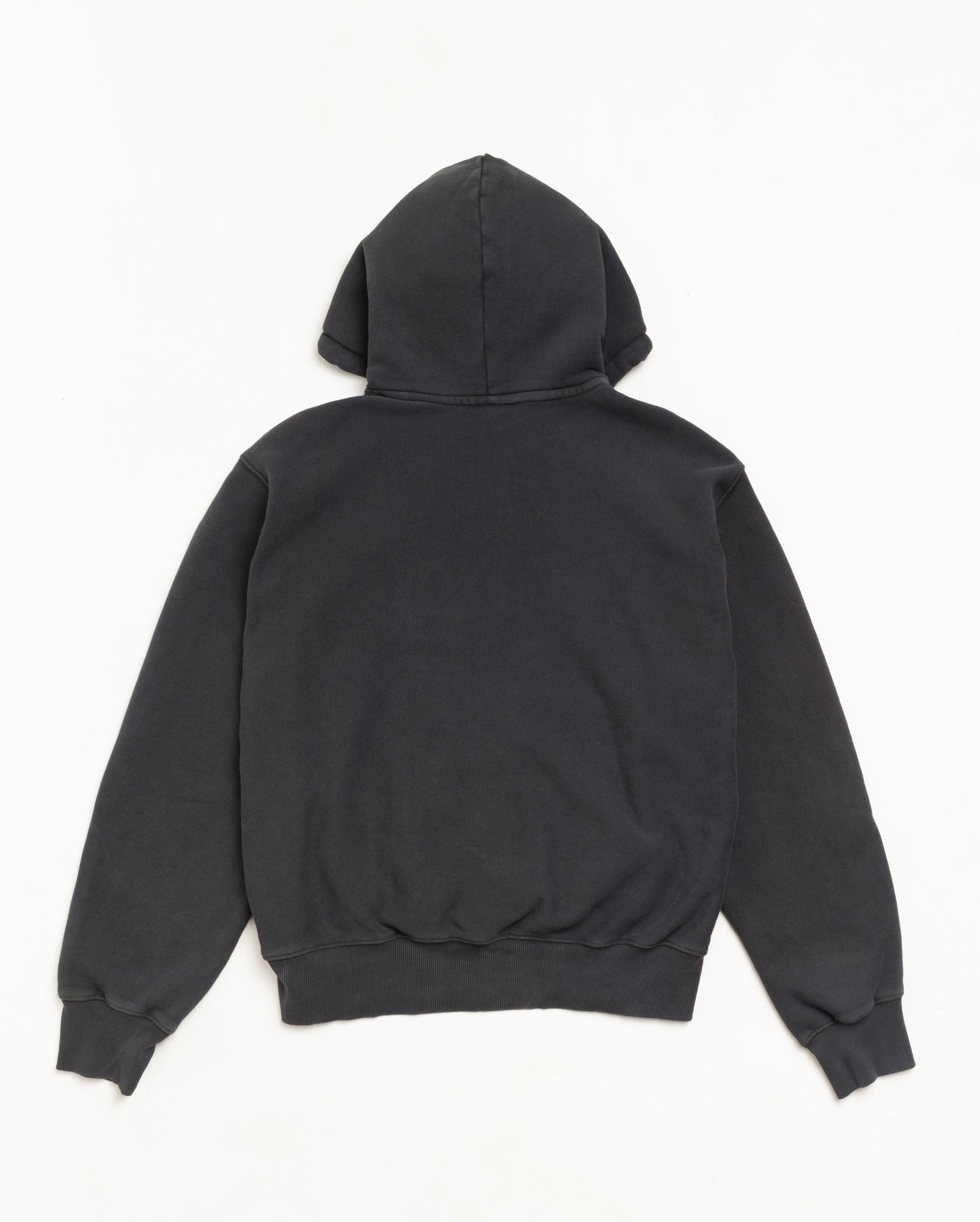 Block Sport Gar. Dyed Hood Unisex Long Sleeve In Faded Black