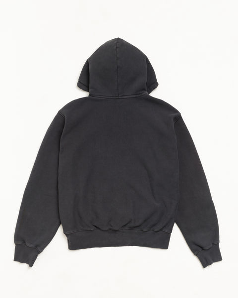 Block Sport Gar. Dyed Hood Unisex Long Sleeve In Faded Black