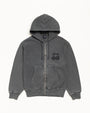DICE ZIP HOODIE PIGMENT DYED