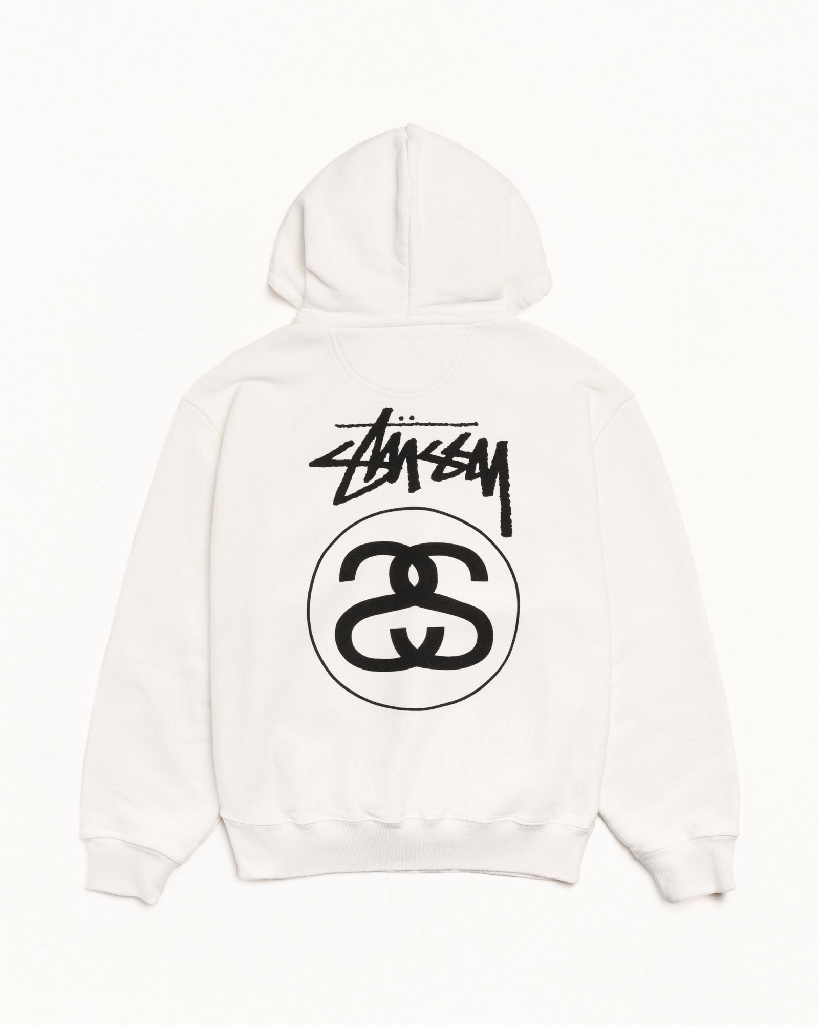 Stock Link Zip Hoodie Pigment Dyed – Natural | Sweats | Stüssy Europe
