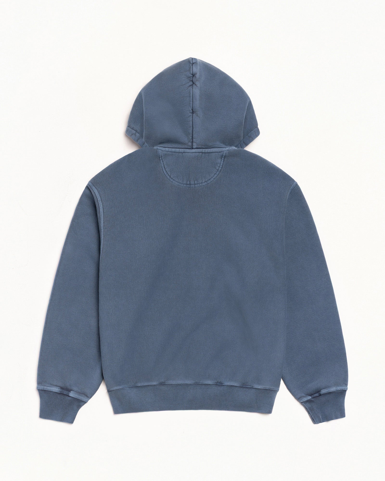 Stussy Wear Pig. Dyed Zip Hood Mens Long Sleeve In Navy