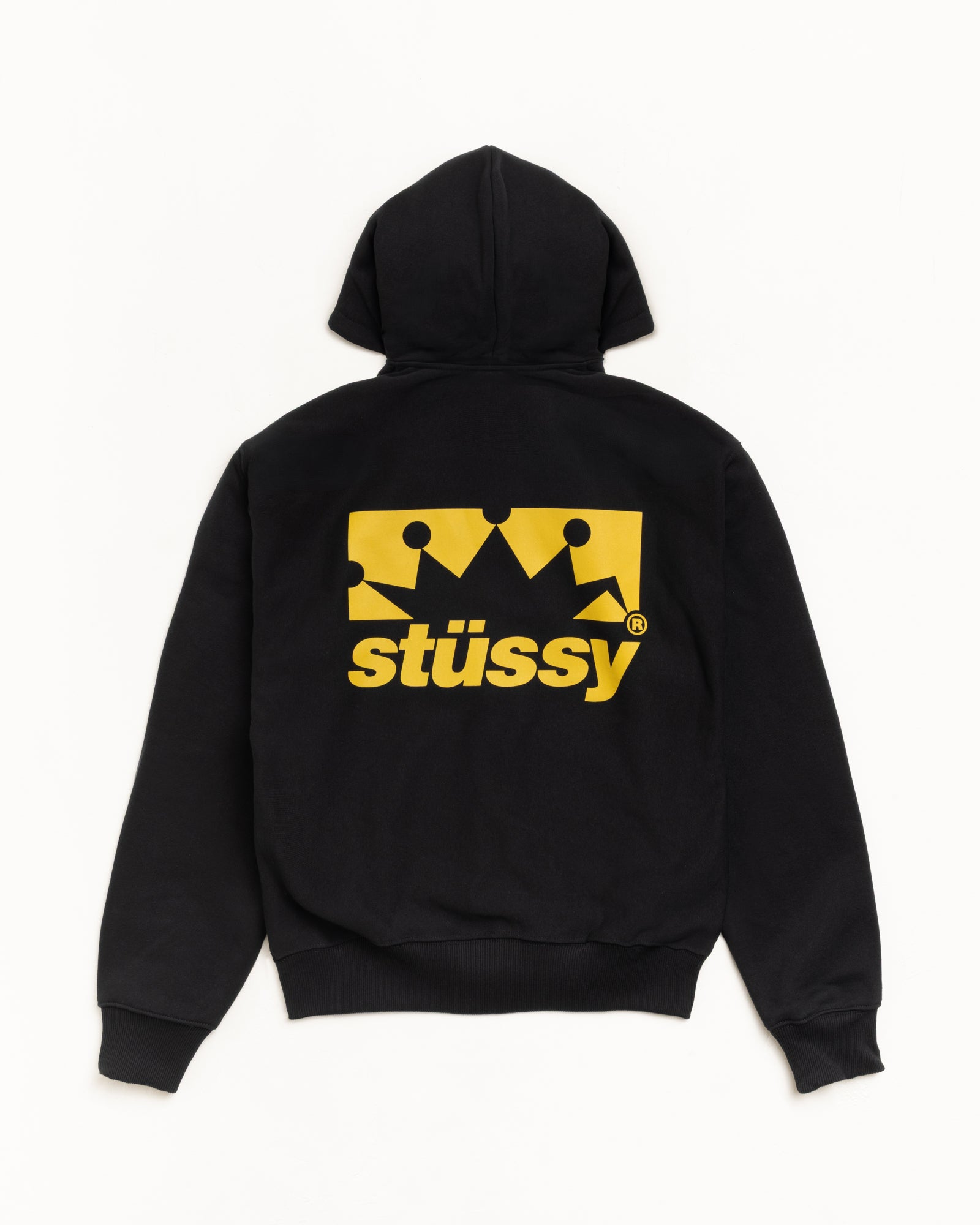 トップス stussy Box Crown Zip Hoodie – Black | Sweats | Stüssy Europe