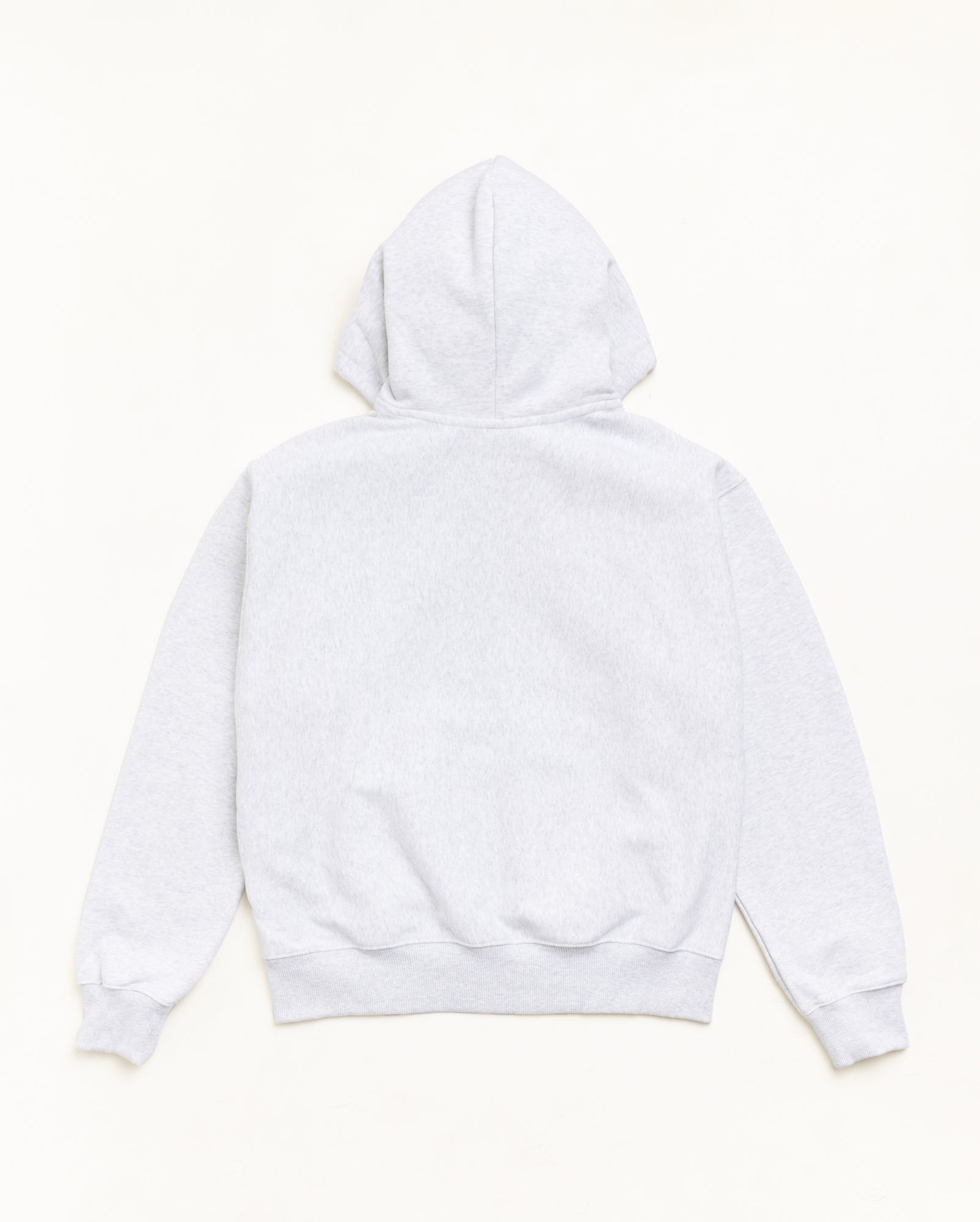 Snakeskin Zip Hood Unisex Long Sleeve In Ash Heather