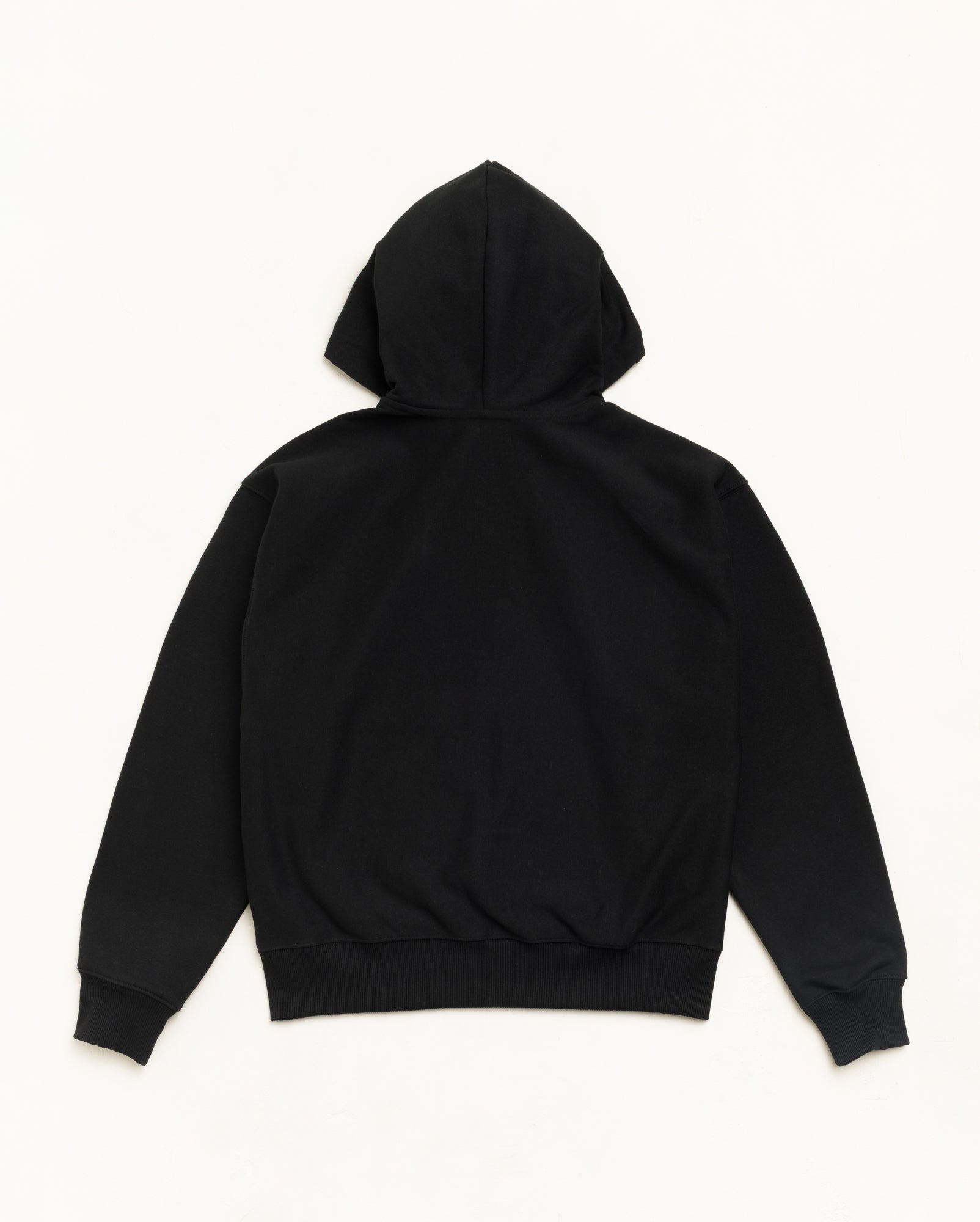 Snakeskin Zip Hood Unisex Long Sleeve In Black