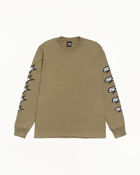 Speedway Ls Tee Mens Long Sleeve In Army