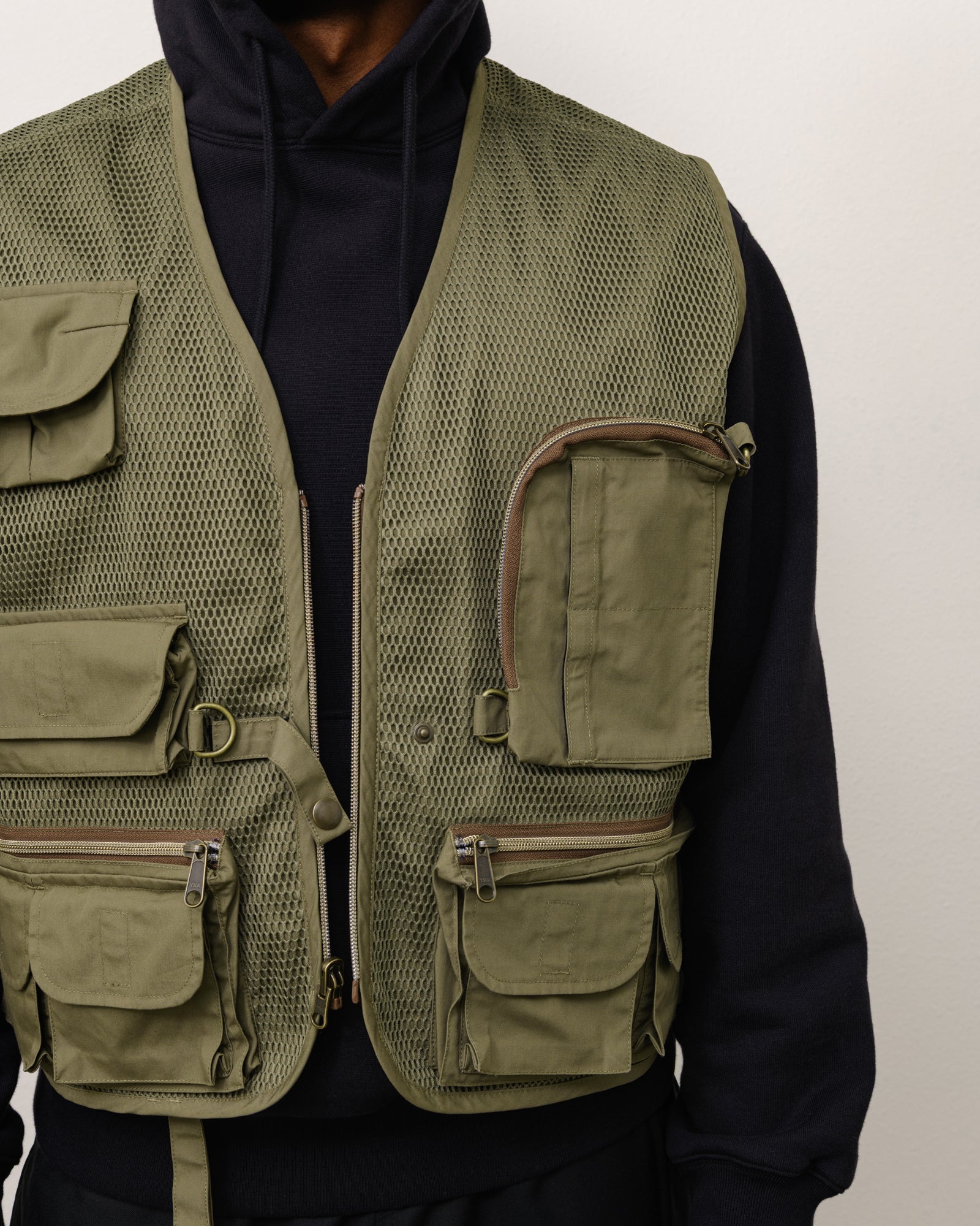 Denim Tears Fishing Vest – Green | Outerwear | Stüssy Europe