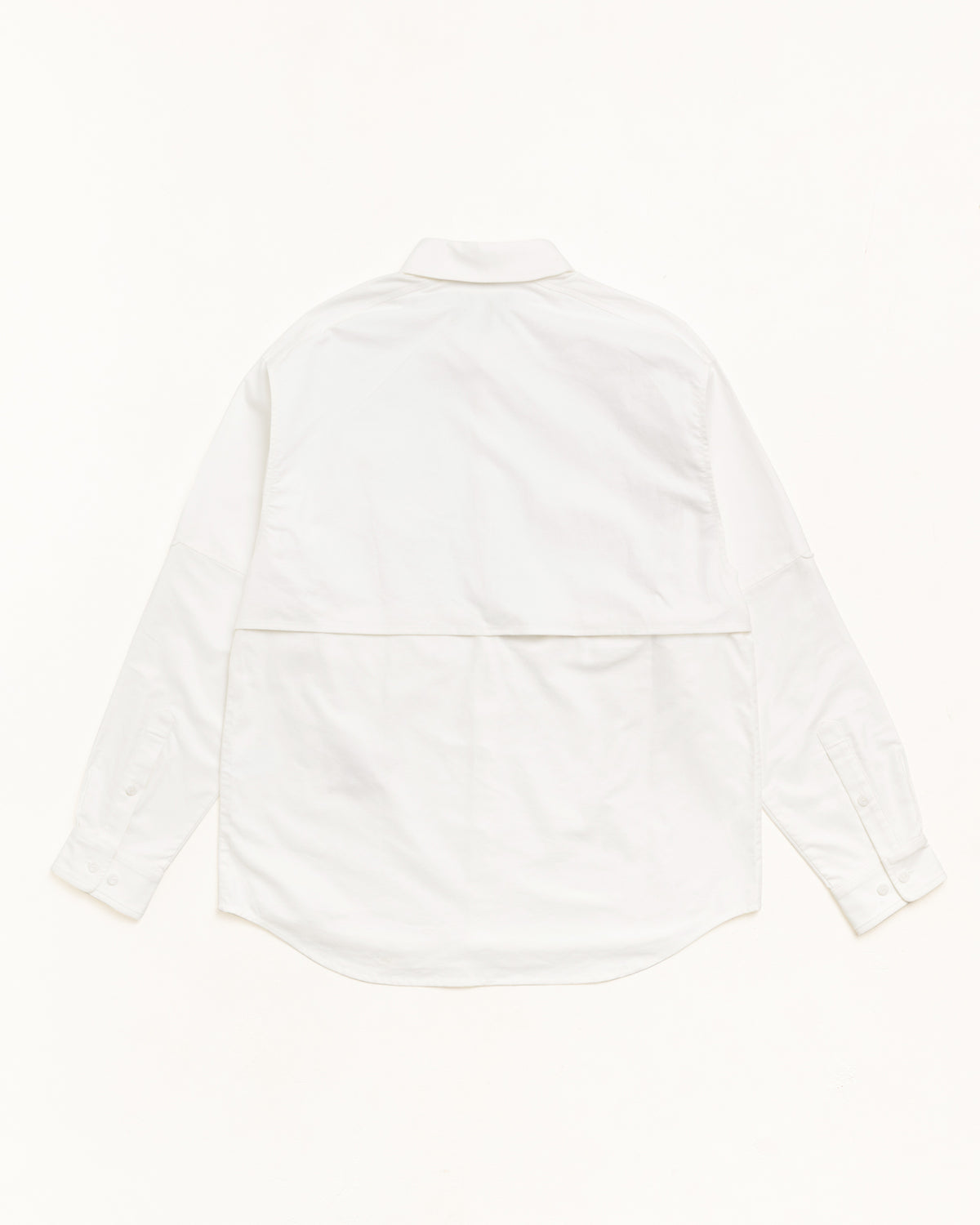 Stussy Tears Fishing Button Up Mens Long Sleeve In White