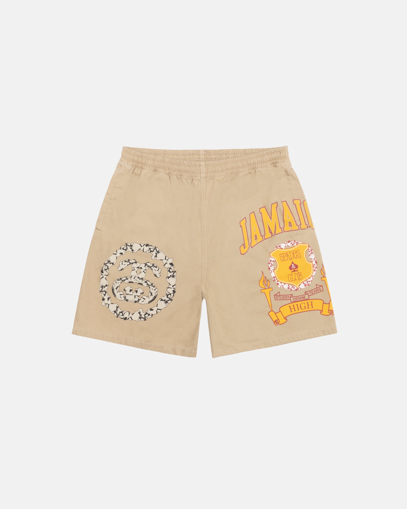 Stüssy & Denim Tears Gym Short in khaki – Stüssy Europe