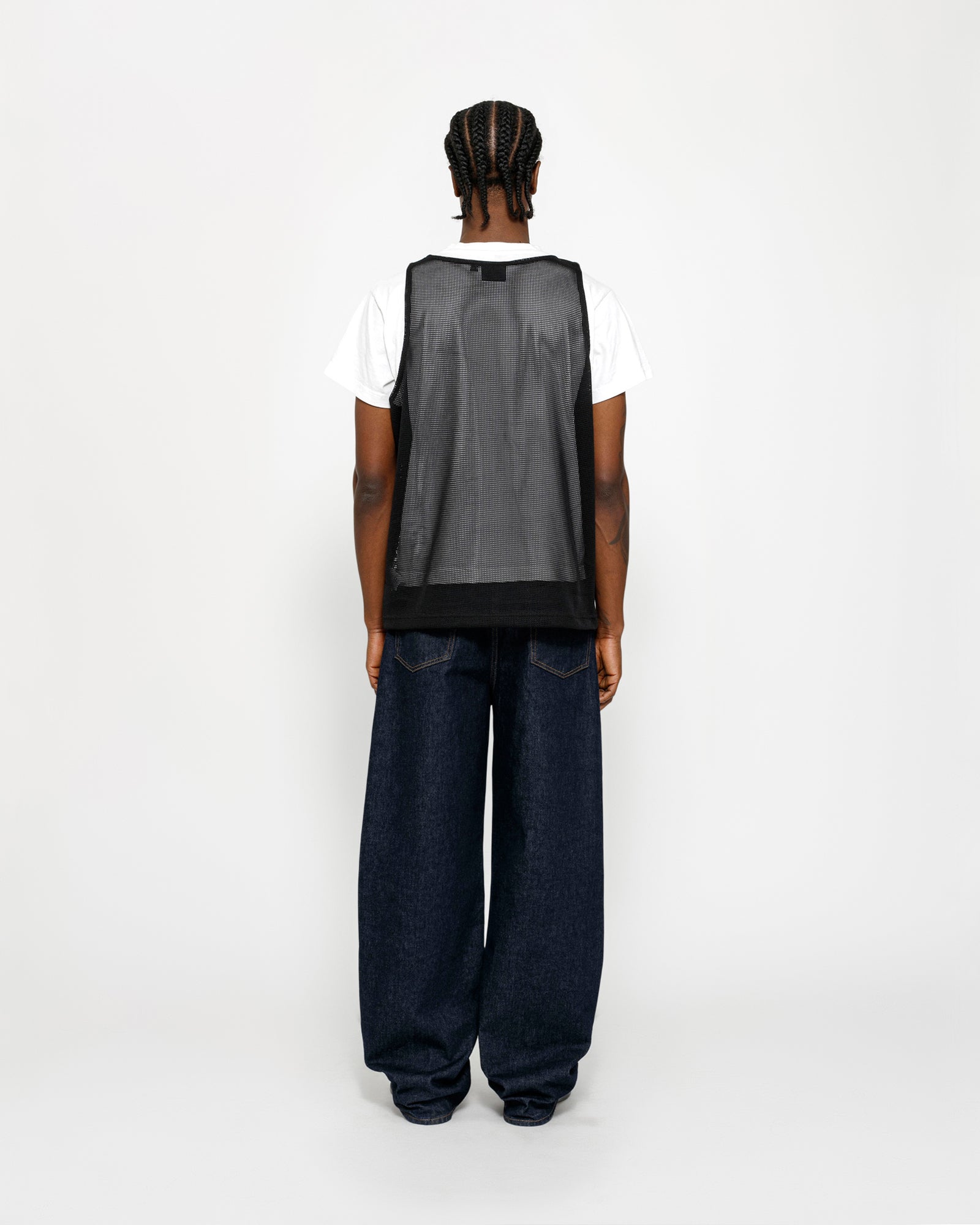 Stüssy & Denim Tears Mesh Tank in black – Stüssy Europe