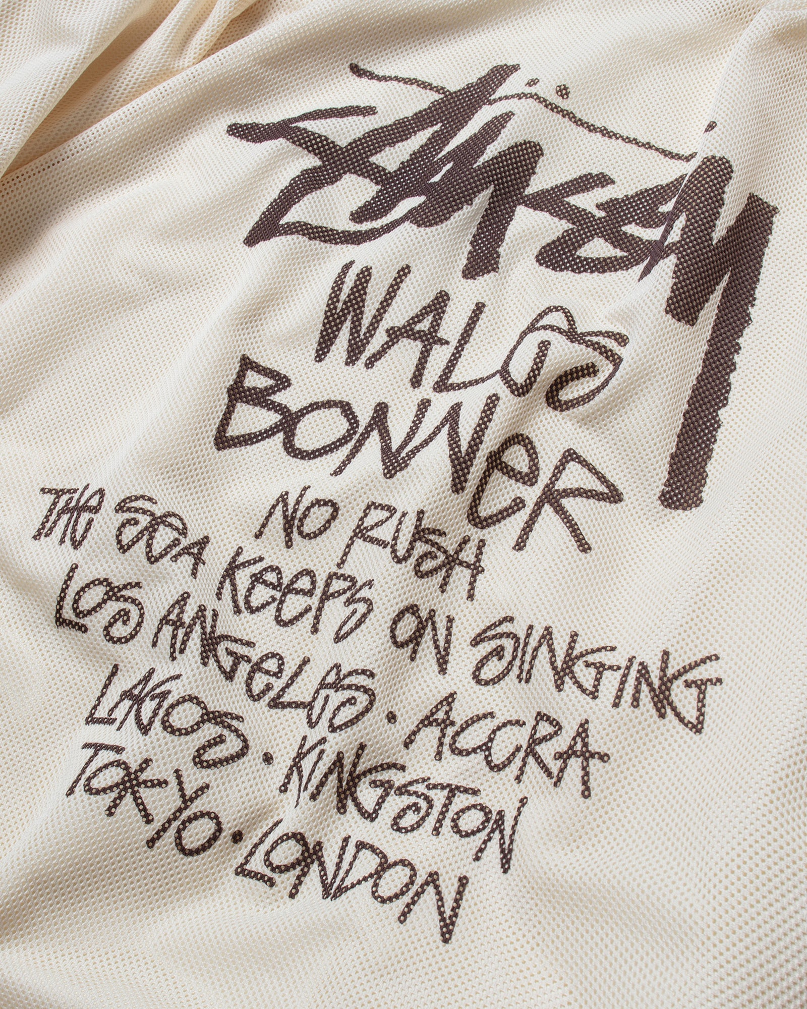 Wales Bonner Windbreaker – Ivory | Outerwear | Stüssy Europe