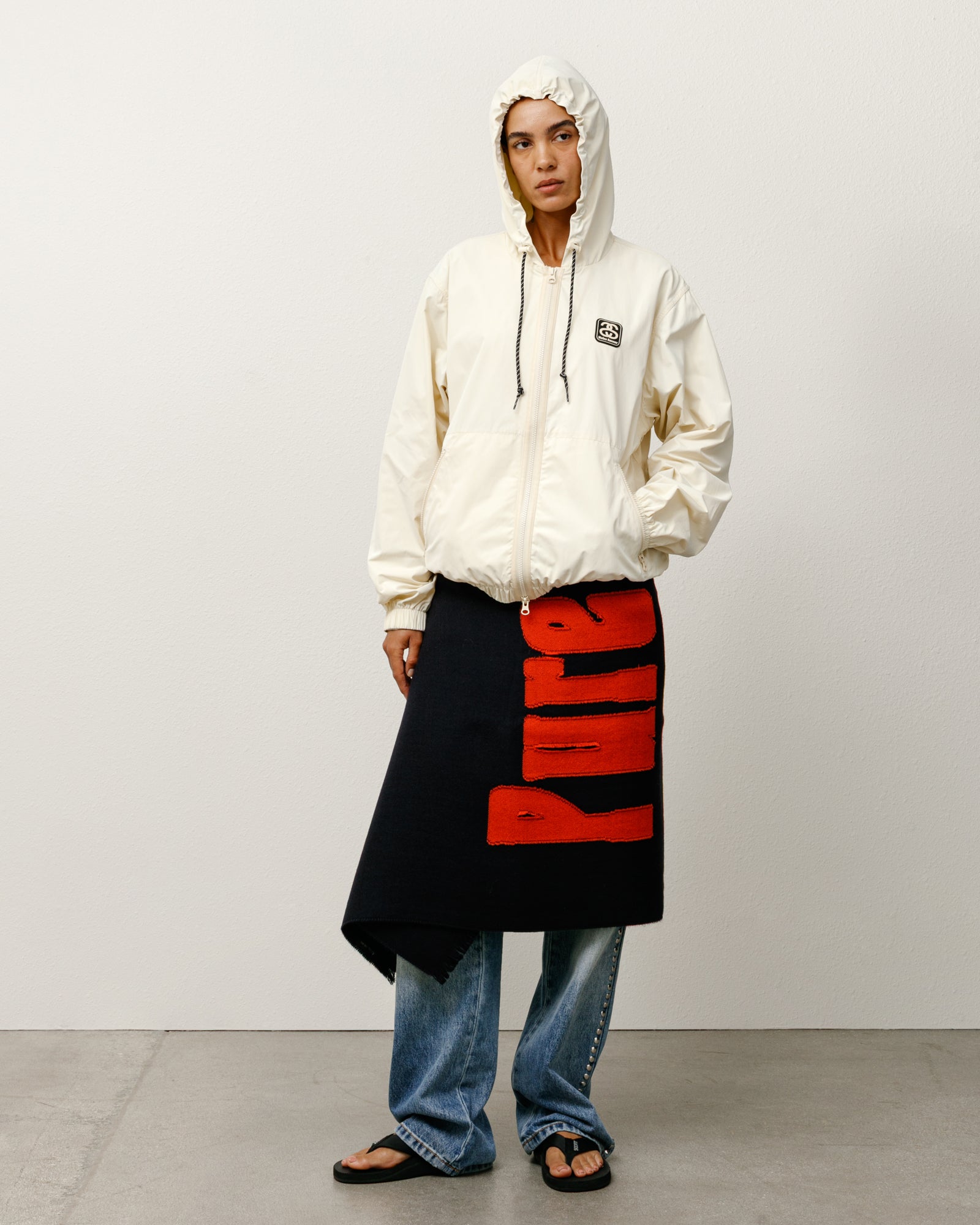 ジャケット・アウター Stussy x Wales Bonner Windbreaker Ivory Stussy x Wales Bonner Windbreaker Ivory Men's - FW25 - US