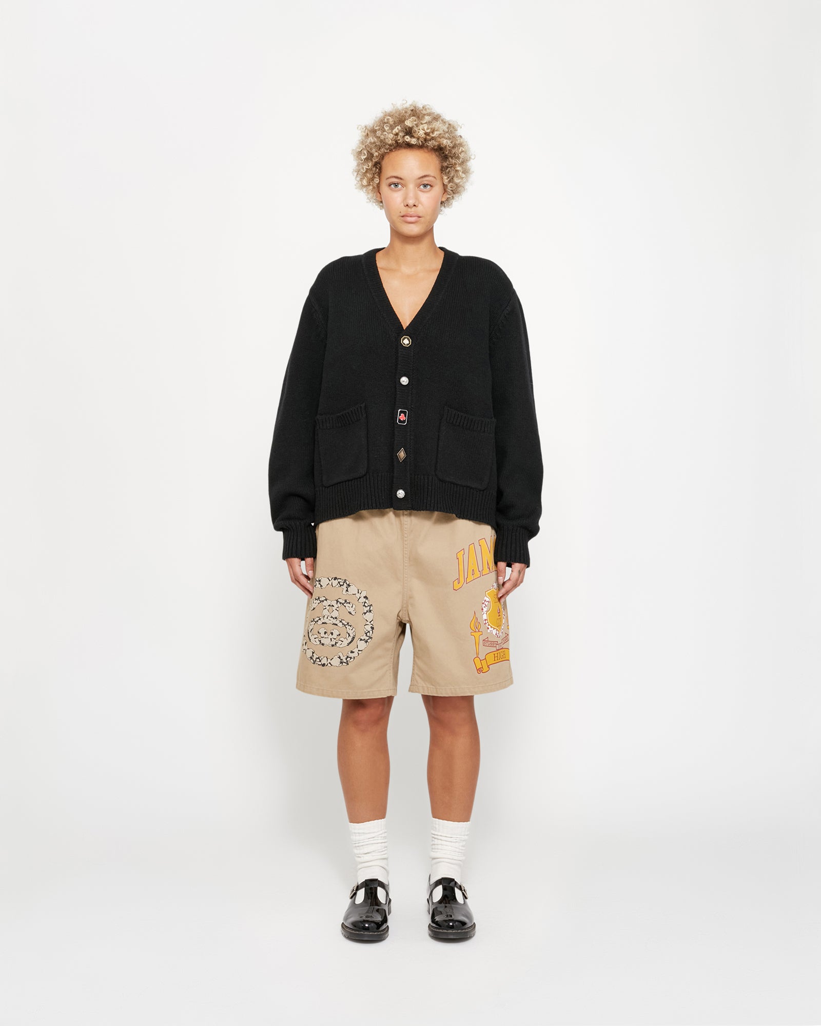 Stüssy & Denim Tears Suits Cardigan in black – Stüssy Europe