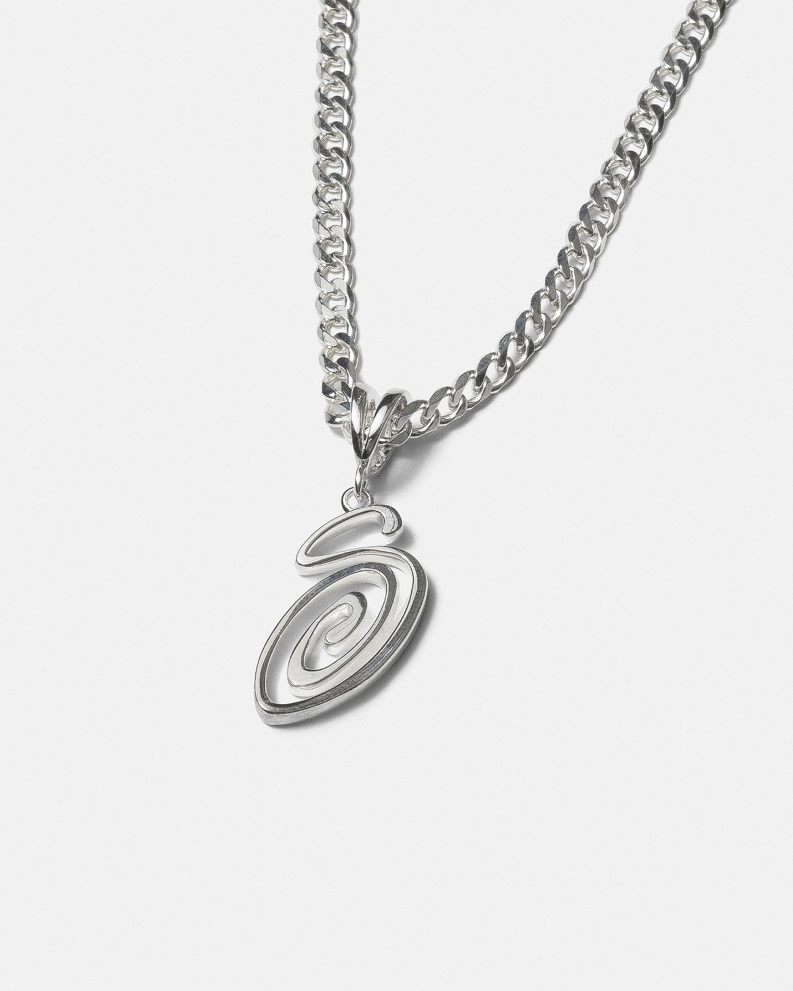 SWIRLY S CHAIN STERLING SILVER