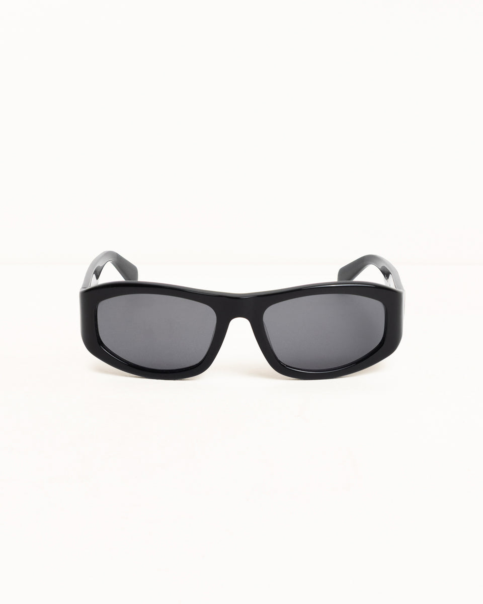 Landon Sunglasses Accessories In Black/black Lens