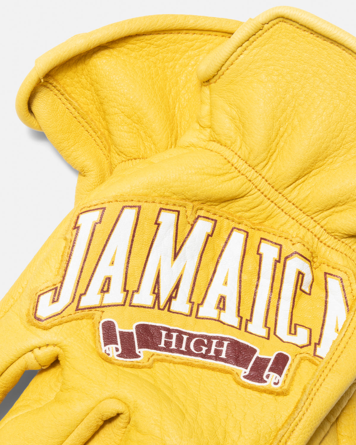 Stüssy & Denim Tears Leather Gloves in yellow – Stüssy Europe