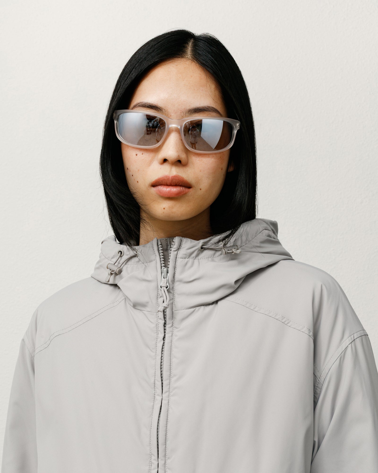 Julian Sunglasses Accessories In Frost Clear / Mirror Lens