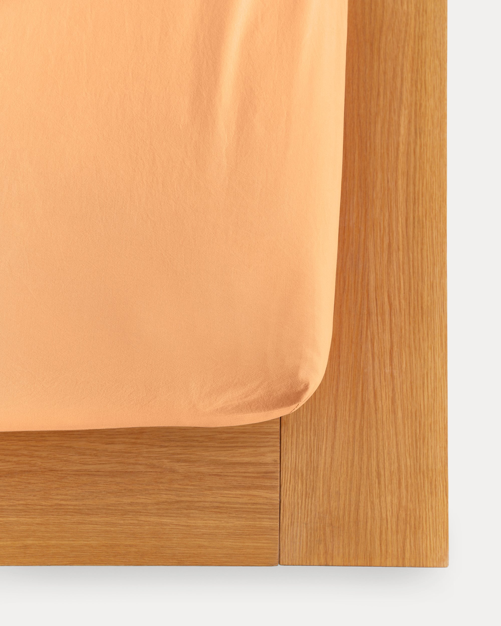 シーツ・カバー Stussy x Tekla / Apricot fitted sheet Tekla_StuÌ_ssy_Percale_Fitted_