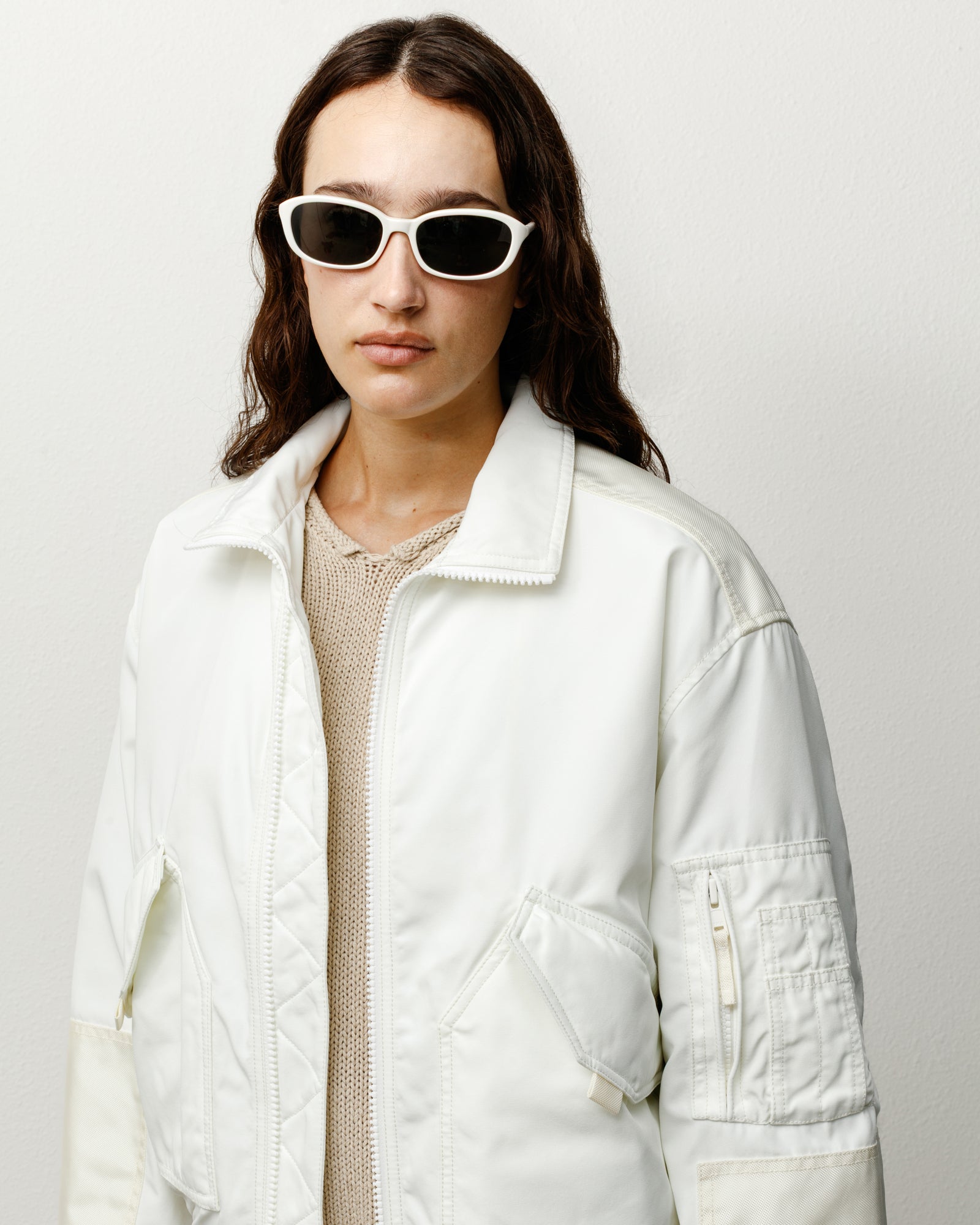 Eli Sunglasses – Cloud/Black Lens | Eyegear | Stüssy Europe