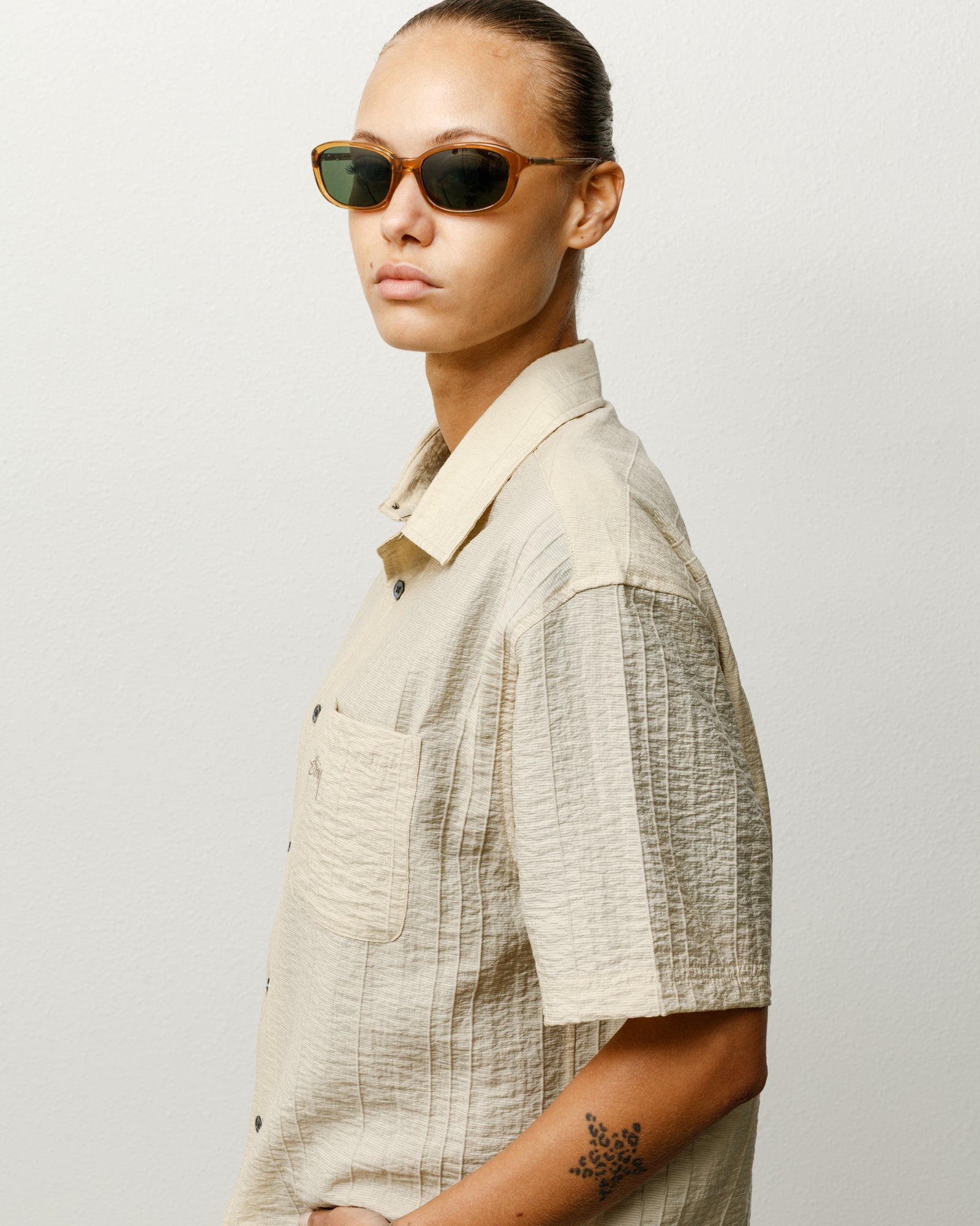 STUSSY サングラス ハニー/ダークグリーン Eli Sunglasses – Honey/Dark Green Lens | Eyegear | Stüssy Europe