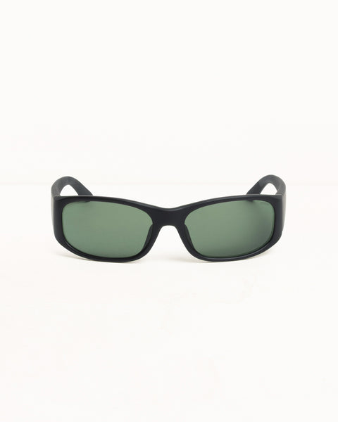 Mikey Sunglasses Accessories In Rubr Blk/dk Grn Lens