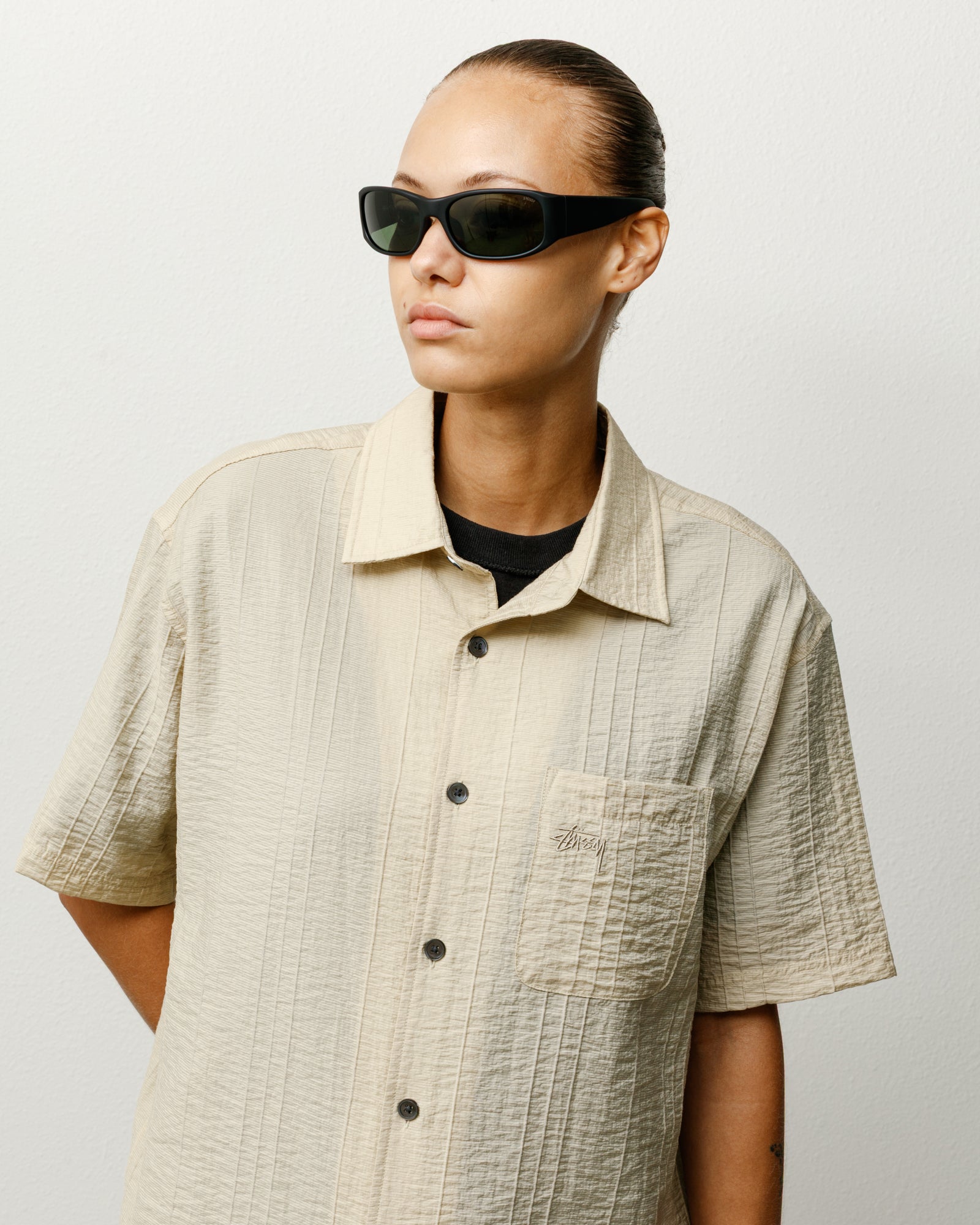 Mikey Sunglasses – Rubber Black/Dark Green Lens | Eyegear | Stüssy Mikey Sunglasses – Rubber Black/Dark Green Lens | Eyegear | Stüssy