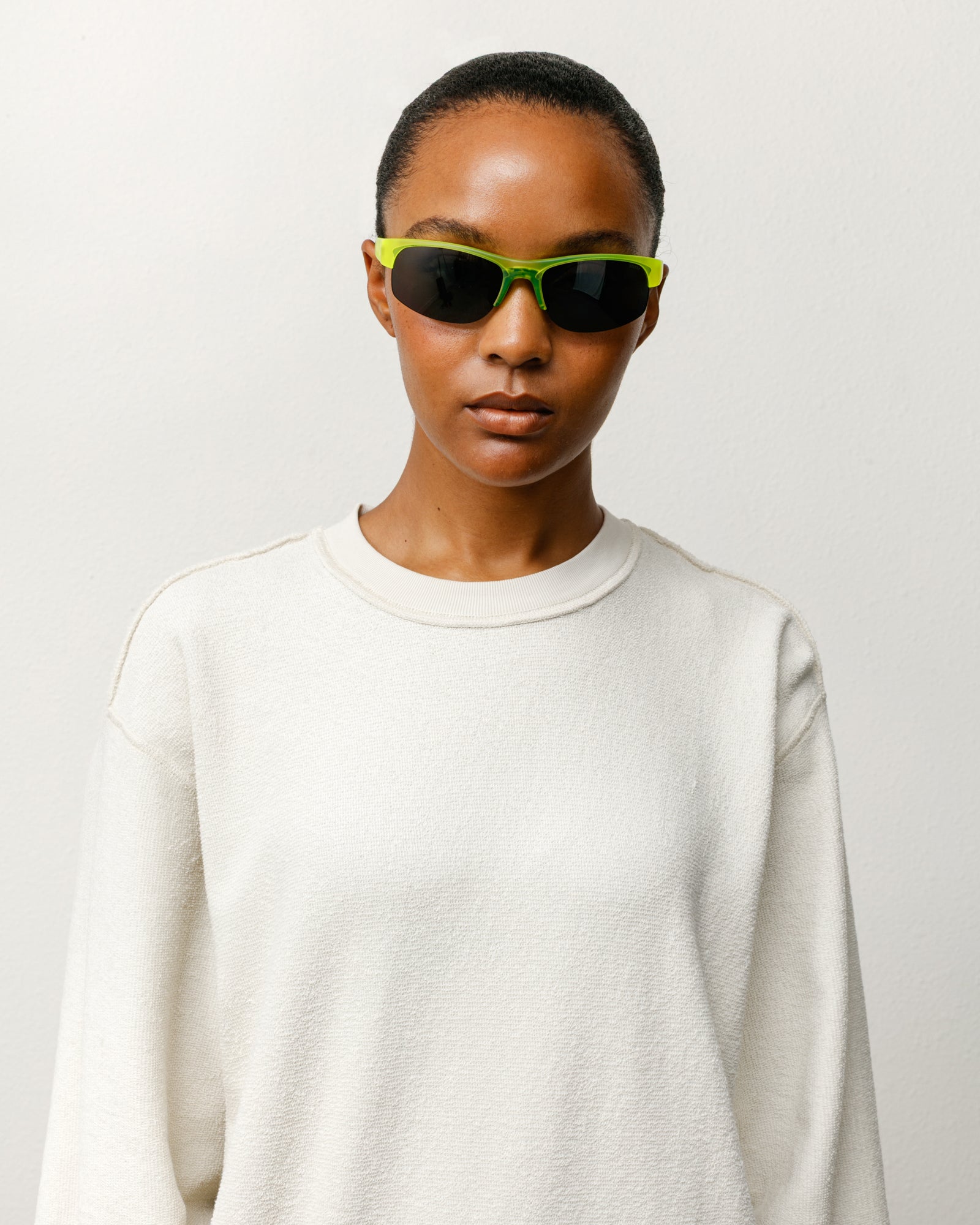Hiro Sunglasses – Frost Yellow/Black Lens | Eyegear | Stüssy Europe